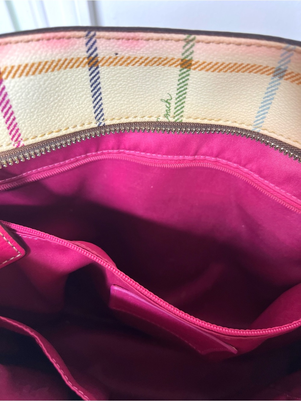 Coach Heritage Tattersall Tote Bag Plaid Pink Project Bag
F14790. - Picture 5 of 16